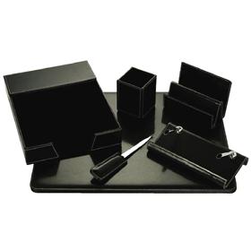 75A-DSW6 6 pcs synthetic leather desk set